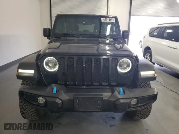 2023 Jeep Wrangler с VIN 1C4JJXN60PW661333, выставлен на аукционе Copart как лот 55106135 с пробегом 50 773 миль миль и Чистый • Clean title. История ставок и продаж доступна на DreamBid. Изображение 5.