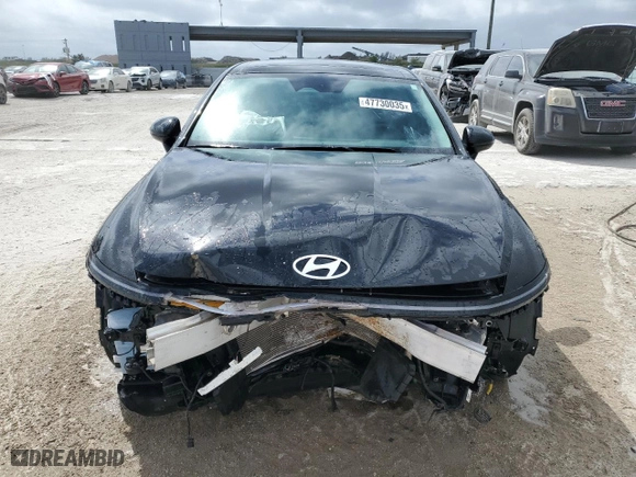 2024 Hyundai Sonata SEL with VIN KMHL14JA6RA363172, listed as a Copart auction lot 47730035 with 6,165 mi miles and Non Repairable. Bid and sale history available at carsss.com. Image 5.