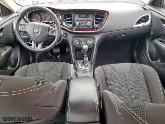 2016 Dodge Dart SXT with VIN 1C3CDFBB2GD717610, listed as a Copart auction lot 51752445 with 127,108 mi miles and Clean Title. Bid and sale history available at carsss.com. Image 8.
