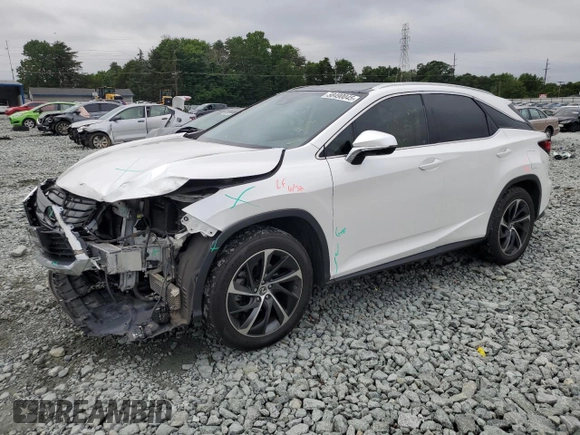 2019 Lexus RX 350 z VIN 2T2ZZMCA5KC126223, wystawiony jako Copart lot #58490045 z przebiegiem 78 134 mil mil oraz Szkoda całkowita • Salvage title. Historia ofert i sprzedaży dostępna na DreamBid. Obrazek 1.