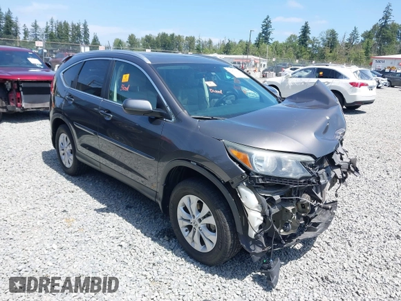 2013 Honda CR-V EX-L с VIN 2HKRM4H77DH676779, выставлен на аукционе IAAI как лот 42473973 с пробегом 82 105 миль миль и . История ставок и продаж доступна на DreamBid. Изображение 1.