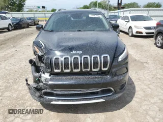 2018 Jeep Cherokee Overland with VIN 1C4PJMJX5JD525872, listed as a Copart auction lot 53783655 with 112,396 mi miles and Salvage title. Bid and sale history available at DreamBid. Image 5.