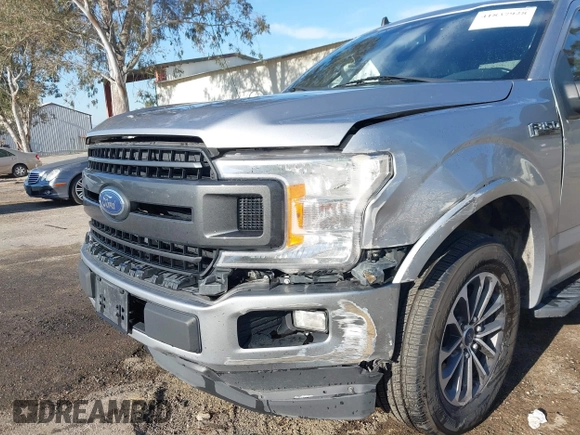 2020 Ford F-150 XL with VIN 1FTEW1C49LKD40054, listed as a IAAI auction lot 41837928 with 163,666 mi miles. Bid and sale history available at carsss.com. Image 12.