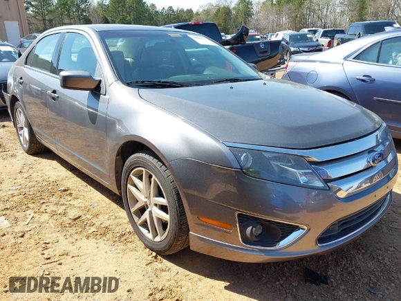 2010 Ford Fusion SEL with VIN 3FAHP0JG1AR297264, listed as a IAAI auction lot 41882838 with 169,598 mi miles. Bid and sale history available at carsss.com. Image 1.