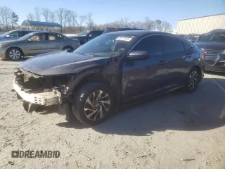 2017 Honda Civic EX z VIN 2HGFC2F79HH567382, wystawiony jako Copart lot #48177435 z przebiegiem 159 102 mil mil oraz Szkoda całkowita • Salvage title. Historia ofert i sprzedaży dostępna na DreamBid. Obrazek 1.