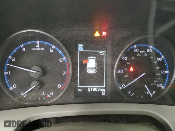 2017 Toyota RAV4 LE with VIN 2T3BFREVXHW578209, listed as a Copart auction lot 64029745 with 51,803 mi miles and Salvage title. Bid and sale history available at DreamBid. Image 9.