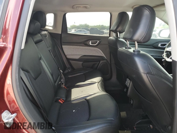 2022 Jeep Compass Latitude with VIN 3C4NJCBB5NT137027, listed as a Copart auction lot 52569835 with 55,619 mi miles and Salvage title. Bid and sale history available at DreamBid. Image 11.