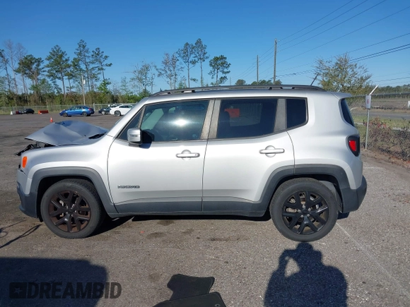 2017 Jeep Renegade Latitude with VIN ZACCJABB9HPE65123, listed as a IAAI auction lot 41856382 with 73,678 mi miles. Bid and sale history available at carsss.com. Image 13.