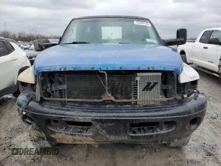 1999 Dodge Ram 2500 with VIN 1B7KF2364XJ606005, listed as a Copart auction lot 84309184 with 0 mi miles and Salvage Title. Bid and sale history available at carsss.com. Image 5.