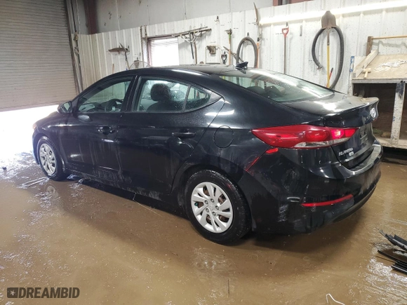 2018 Hyundai Elantra SE with VIN 5NPD74LF9JH393330, listed as a Copart auction lot 50383995 with 154,328 mi miles and Salvage Title. Bid and sale history available at carsss.com. Image 2.