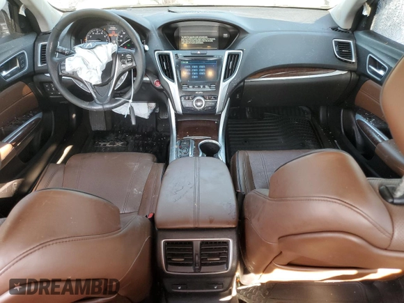 2018 Acura TLX w/Advance Pkg with VIN 19UUB3F77JA001807, listed as a Copart auction lot 71098594 with 83,510 mi miles and Salvage Title. Bid and sale history available at carsss.com. Image 8.