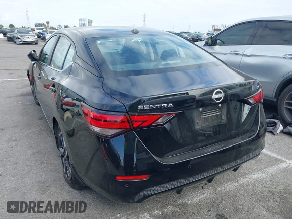 2024 Nissan Sentra SV with VIN 3N1AB8CV9RY378456, listed as a IAAI auction lot 42052412 with 9,145 mi miles and . Bid and sale history available at DreamBid. Image 3.