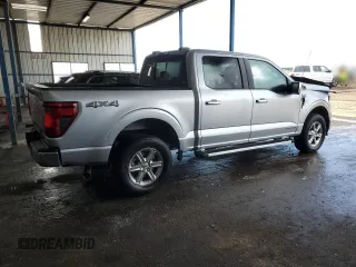 2024 Ford F-150 XLT with VIN 1FTFW3LD9RFA16491, listed as a Copart auction lot 45208435 with 0 mi miles and Non Repairable. Bid and sale history available at carsss.com. Image 3.
