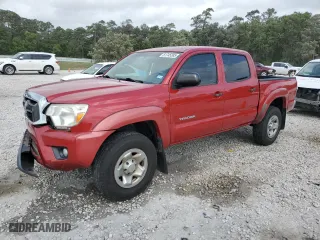 2013 Toyota Tacoma PreRunner with VIN 5TFJU4GNXDX034901, listed as a Copart auction lot 51745385 with 107,992 mi miles and Salvage Title. Bid and sale history available at carsss.com. Image 1.