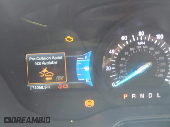 2020 Ford Fusion SE with VIN 3FA6P0HD2LR134659, listed as a IAAI auction lot 41801760 with 74,058 mi miles. Bid and sale history available at carsss.com. Image 7.