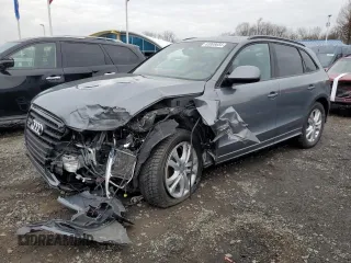 2016 Audi SQ5 Premium Plus with VIN WA1CCAFP0GA058655, listed as a Copart auction lot 83008654 with 67,587 mi miles and Salvage Title. Bid and sale history available at carsss.com. Image 1.