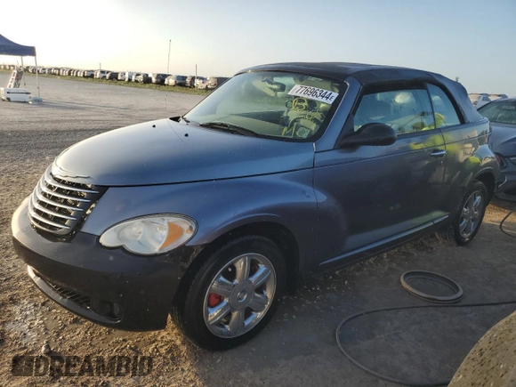 2007 Chrysler PT Cruiser with VIN 3C3JY45X87T588905, listed as a Copart auction lot 77696344 with 0 mi miles and Non Repairable. Bid and sale history available at carsss.com. Image 1.