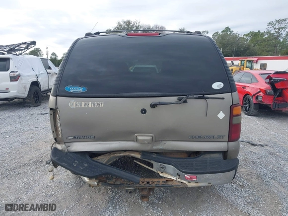 2001 Chevrolet Tahoe LT with VIN 1GNEC13T71J262240, listed as a IAAI auction lot 41339165 with 1 mi miles. Bid and sale history available at carsss.com. Image 16.