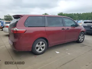 2015 Toyota Sienna L with VIN 5TDZK3DC5FS634370, listed as a Copart auction lot 63488005 with 115,815 mi miles and Salvage title. Bid and sale history available at DreamBid. Image 3.