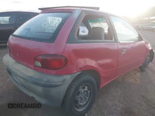 1996 Chevrolet Metro with VIN 2C1MR2269T6774342, listed as a IAAI auction lot 42196255 with 142,330 mi miles and . Bid and sale history available at DreamBid. Image 4.