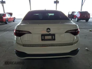 2024 Volkswagen Jetta S with VIN 3VW5M7BU7RM103801, listed as a Copart auction lot 59160625 with 52,465 mi miles and Salvage title. Bid and sale history available at DreamBid. Image 6.