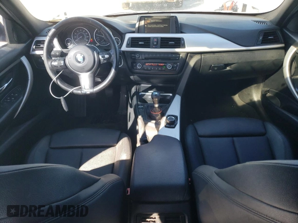 2014 BMW 3 Series 320i with VIN WBA3B1G58ENN91233, listed as a Copart auction lot 45043855 with 134,351 mi miles and Salvage Title. Bid and sale history available at carsss.com. Image 8.
