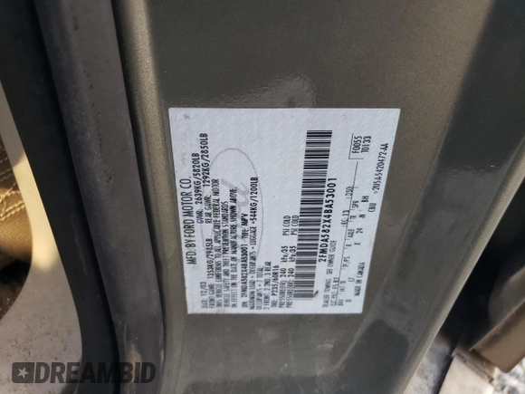 2004 Ford Freestar Limited с VIN 2FMDA582X4BA53001, выставлен на аукционе Copart как лот 44591635 с пробегом Не указан миль и Списание • Salvage title. История ставок и продаж доступна на DreamBid. Изображение 13.
