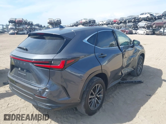 2022 Lexus NX 250 z VIN JTJADCAZ3N5001089, wystawiony jako IAAI lot #42383681 z przebiegiem 30 119 mil mil oraz . Historia ofert i sprzedaży dostępna na DreamBid. Obrazek 4.