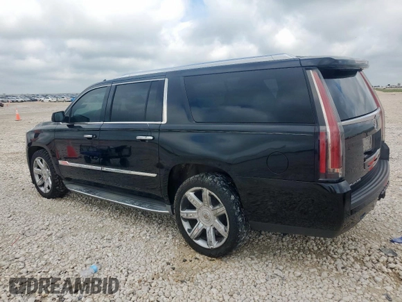 2015 Cadillac Escalade ESV Premium with VIN 1GYS4JKJ4FR271537, listed as a Copart auction lot 58758975 with 176,527 mi miles and Clean title. Bid and sale history available at DreamBid. Image 2.
