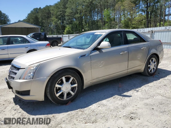 2009 Cadillac CTS RWD with VIN 1G6DF577090143935, listed as a Copart auction lot 54719885 with 158,801 mi miles and Salvage Title. Bid and sale history available at DreamBid. Image 1.