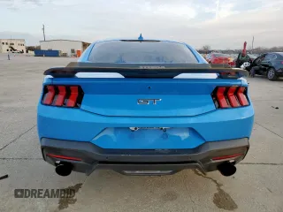2024 Ford Mustang GT with VIN 1FA6P8CF7R5422101, listed as a Copart auction lot 44916845 with 10,386 mi miles and Salvage Title. Bid and sale history available at carsss.com. Image 6.