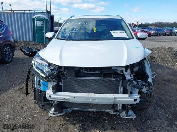 2022 Honda HR-V EX with VIN 3CZRU6H58NM722653, listed as a IAAI auction lot 41577169 with 9,648 mi miles. Bid and sale history available at carsss.com. Image 13.