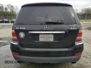 2009 Mercedes-Benz GL 450 with VIN 4JGBF71E49A492626, listed as a Copart auction lot 51293385 with 216,690 mi miles and Salvage Title. Bid and sale history available at DreamBid. Image 6.