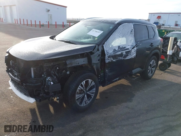 2022 Nissan Rogue SV with VIN JN8BT3BB2NW337388, listed as a IAAI auction lot 41750357 with 41,553 mi miles. Bid and sale history available at carsss.com. Image 19.