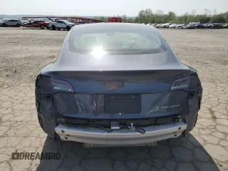 2020 Tesla Model 3 Long Range with VIN 5YJ3E1EB5LF589907, listed as a Copart auction lot 54778655 with 45,194 mi miles and Salvage Title. Bid and sale history available at DreamBid. Image 6.