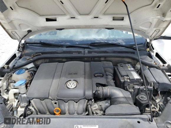 2012 Volkswagen Jetta SE with VIN 3VWDP7AJ3CM328539, listed as a Copart auction lot 62225475 with 145,159 mi miles and Salvage title. Bid and sale history available at DreamBid. Image 11.