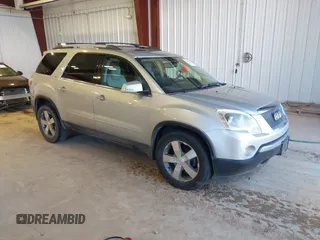 2011 GMC Acadia SLT1 with VIN 1GKKVREDXBJ113496, listed as a IAAI auction lot 41661542 with 213,842 mi miles. Bid and sale history available at carsss.com. Image 1.