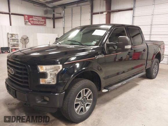 2016 Ford F-150 XLT with VIN 1FTFW1EF9GFA01747, listed as a IAAI auction lot 41536013 with 181,424 mi miles and . Bid and sale history available at carsss.com. Image 12.