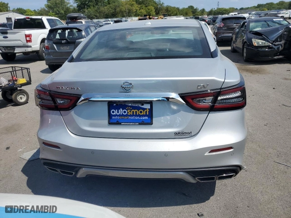 2022 Nissan Maxima SV with VIN 1N4AA6CV5NC505085, listed as a Copart auction lot 69453464 with 66,060 mi miles and Salvage Title. Bid and sale history available at carsss.com. Image 6.
