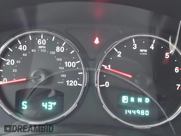 2010 Jeep Liberty Sport with VIN 1J4PN2GKXAW135398, listed as a IAAI auction lot 41725043 with 144,980 mi miles. Bid and sale history available at carsss.com. Image 7.