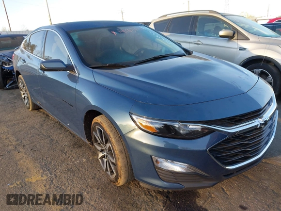 2024 Chevrolet Malibu RS with VIN 1G1ZG5ST0RF191350, listed as a IAAI auction lot 41834191 with 45,845 mi miles and . Bid and sale history available at DreamBid. Image 1.