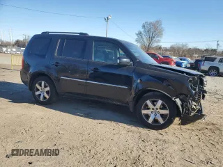 2012 Honda Pilot Touring with VIN 5FNYF4H96CB076730, listed as a Copart auction lot 50161785 with 108,038 mi miles and Salvage Title. Bid and sale history available at DreamBid. Image 4.