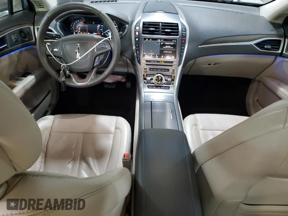 2019 Lincoln MKZ Reserve II with VIN 3LN6L5E95KR604468, listed as a Copart auction lot 61592725 with 106,895 mi miles and Salvage title. Bid and sale history available at DreamBid. Image 8.