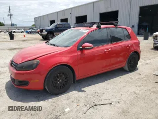 2012 Volkswagen Golf with VIN WVWDB7AJ3CW351093, listed as a Copart auction lot 55745665 with 168,024 mi miles and Salvage Title. Bid and sale history available at DreamBid. Image 1.