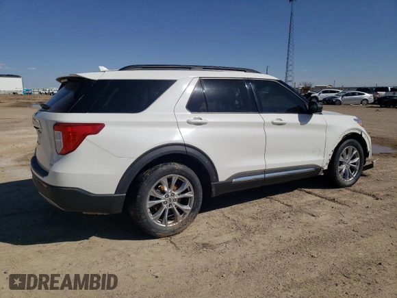 2020 Ford Explorer XLT z VIN 1FMSK7DH1LGC46025, wystawiony jako Copart lot #48926105 z przebiegiem 72 126 mil mil oraz Szkoda całkowita • Salvage title. Historia ofert i sprzedaży dostępna na DreamBid. Obrazek 3.