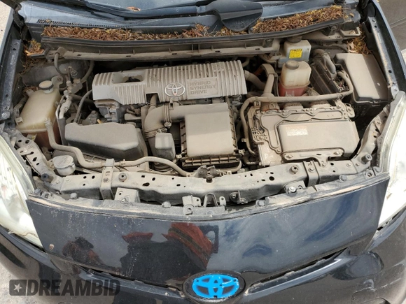 2012 Toyota Prius One with VIN JTDKN3DU1C5479402, listed as a Copart auction lot 55987055 with 176,263 mi miles and Clean Title. Bid and sale history available at DreamBid. Image 11.