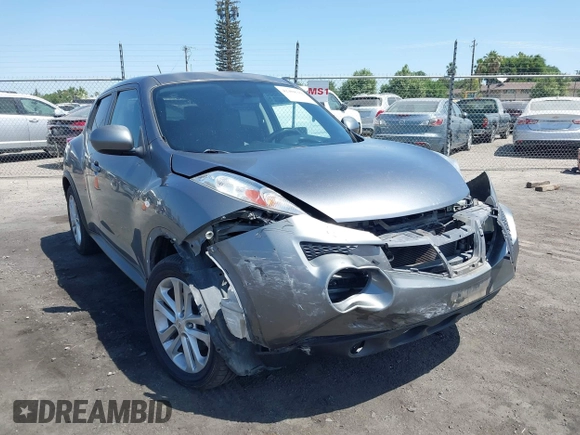 2013 Nissan Juke Nismo with VIN JN8AF5MV2DT205267, listed as a IAAI auction lot 42408369 with 150,553 mi miles and . Bid and sale history available at DreamBid. Image 1.
