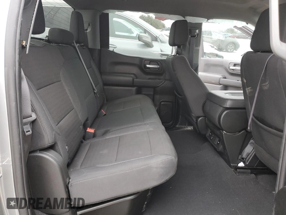 2024 Chevrolet Silverado 1500 Custom with VIN 1GCPDBEK0RZ159795, listed as a Copart auction lot 46413985 with 52,454 mi miles and Salvage Title. Bid and sale history available at DreamBid. Image 10.