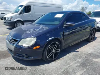 2010 Volkswagen Eos Komfort with VIN WVWBA7AH2AV018698, listed as a IAAI auction lot 42581271 with 91,490 mi miles and . Bid and sale history available at DreamBid. Image 2.