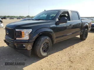 2020 Ford F-150 XL with VIN 1FTEW1CP6LKE24018, listed as a Copart auction lot 55812115 with 109,741 mi miles and Salvage title. Bid and sale history available at DreamBid. Image 1.
